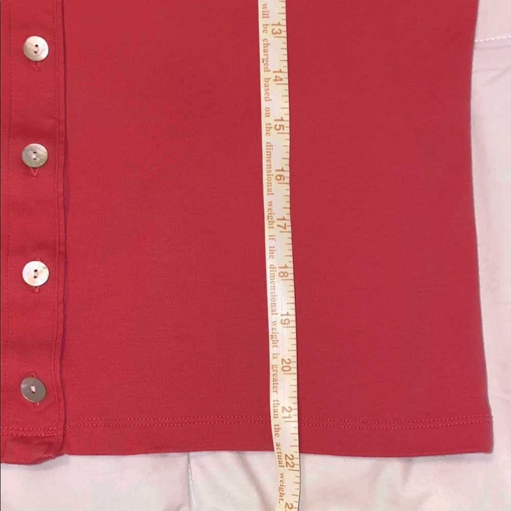 L.L. Bean Pink Long Sleeve Fitted Cardigan - Picture 8 of 8